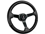 1969-94 Camaro 14" Leather 6-BOLT Steering Wheel Black Solid Kit Iroc. Fixed Price $278.99.