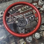 Vintage Nos Metal Flake Superior 500 Red Steering Wheel 10" Old Hot Rod Gasser. Fixed Price $499.99.