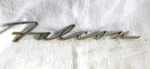 Ford Falcon Chrome Script Emblem C3DB-16098-A. Fixed Price $23.00.