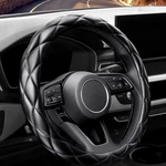 Yhongjt Soft Microfiber Leather Steering Wheel Cover, Universal 15 Inch For W.... Fixed Price $37.04.