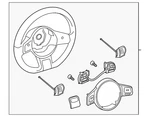 Genuine Volkswagen Steering Wheel 5C0-419-091-DF-GRU. Fixed Price $448.11.