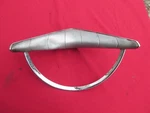1957-58 Chrysler Imperial Padded Horn Button Ring Silver Gray Vintage Mopar. Fixed Price $80.00.