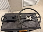 1965-1969 Porsche 911 912 90234708201 Steering Wheel And Horn Pad. Fixed Price $395.00.
