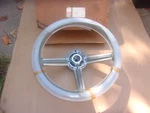 1978 1979 Dodge Chrysler Nos Mopar 3 Spoke Leather Wrapped Steering Wheel. Fixed Price $695.00.