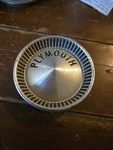 1958 1959 Plymouth Steering Wheel Horn Button Center Cap Emblem Oem Mopar. Fixed Price $55.00.