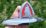 Oem Mopar 1946 1947 1948 Plymouth P15 Hood Emblem Badge Ornament 1149072. Fixed Price $350.00.