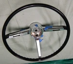 New 1967 Chevelle Steering Wheel And Shroud Black Chevy Ii Nova Malibu Ss 396. Fixed Price $269.99.