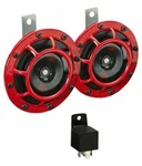 Hella Style Super Tone Dual Set 12 V With Relay And Wire Red. Fixed Price $64.38.