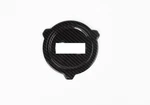 Carbon Fiber Steering Wheel Center Decor Trim Cover For Jeep Wrangler Jlu Jt. Fixed Price $14.29.