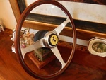 Ferrari 355 - 360 456 Nardi Steering Wheel Wood 15" + Original Hub Nos New. Fixed Price $2850.00.