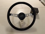 Original De Moura 350MM Steering Wheel Alpine A110 With Nos Hub Set Claxon. Fixed Price $699.00.