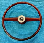 1951 Mercury Steering Wheel Hot Rod Street Custom Lead Sled Ford W/ Horn Button. Fixed Price $119.95.