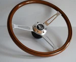 Steering Wheel Fits For Triumph Wood Silver TR5 TR6 Erald GT6 Spitfire MK2 MK3. Fixed Price $249.00.