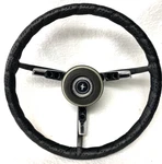 Original 67-68 Ford Mustang Steering Wheel,horn Button,three SPOKE,C7ZA-13A800:). Fixed Price $199.98.