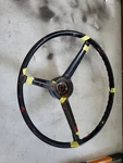1967 1968 Camaro Z28 Rs Ss Black Tilt Column Steering Wheel Gm # 9745768.. Fixed Price $80.00.