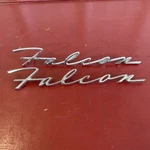 Ford 1963 Falcon Emblem Set Original C3DB-16098A. Fixed Price $34.99.