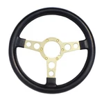1976-81 Firebird Trans Am Gto Formula Steering Wheel Fat Style Black Gold Spokes. Fixed Price $229.99.