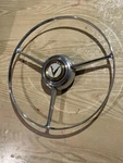 1951 1952 1953 1954 Dodge Power Steering Wheel Horn Button 1324082 Vgc. Fixed Price $89.98.