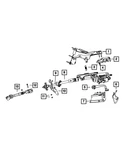 Genuine Mopar Steering Column 68004185AA. Fixed Price $61.54.