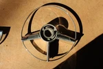 1953 Pontiac Horn Ring - 516941 Nice This Ha Some Light Pitting. Fixed Price $75.00.