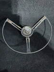Oem 1962 Ford Galaxie Horn Ring Button C2AA-13A800 Used B3. Fixed Price $24.99.