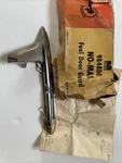 1953 1954 Pontiac Chieftain Starchief Fuel Door Guard Trim Molding Accessory Nos. Fixed Price $54.95.