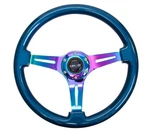 Nrg ST-015MC-BL Classic Wood Grain Steering Wheel Blue Pearl/flake. Fixed Price $152.99.