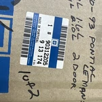 Gm 90312205 *black* Leather Wrapped Steering Wheel 1990-93 Pontiac Lemans Nos. Fixed Price $200.00.