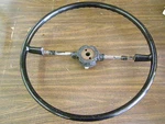 Nos 1952 Mercury Black Steering Wheel Monterey Montclair. Fixed Price $159.00.