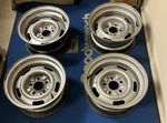 1968 Corvette Rally Wheels Code Ag 15X7 Gm Original K-1-8 Set Of 4 Nice !. Fixed Price $695.00.