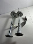 Signaltone Dual Trumpet Horn Electric From Early Correct Craft Boats. Fixed Price $56.00.