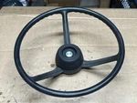 72-80 Dodge D100 W100 Truck Steering Wheel + Horn Button Black Oem Ramcharger. Fixed Price $399.00.