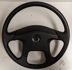 18" Black Molded Polyurethane 4 Spoke Vip Blk H.b.- Steering Wheel Kenworth. Fixed Price $346.32.