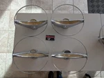 1957 Pontiac Horn For Steering Wheel Chieftain Star Catalina. Fixed Price $150.00.