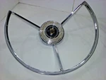 1958 Ford Horn Ring Chrome FEG-3624-BW 395F. Fixed Price $29.39.