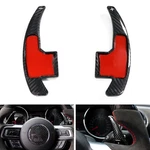 Carbonfiber Steering Wheel Paddle Shifter Extension Cover 15-21 Ford Mustang. Fixed Price $86.09.