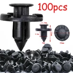 For Nissan 100PCS Bumper Clips 8MM Plastic Rivet Fastener Mud Flaps Fender Push. Fixed Price $5.50.