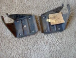 1968 1969 Camaro Nos Gm Mono Leaf Spring Anchor Plate Shock Brackets. Fixed Price $200.00.