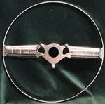 1949 1950 Plymouth Mopar Steering Wheel Horn Minty Condition #2 Of. Fixed Price $97.50.