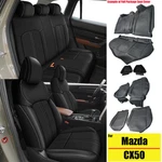 (all Inclusive Custom)car 5-SEAT Covers Cushion For Mazda CX-50 2023-2025 Black. Fixed Price $180.39.