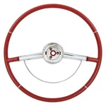 For Chevy Impala 1964 Oer 9740629 2-SPOKE Red Steering Wheel Horn. Fixed Price $481.65.