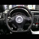 Hydro Carbon Fiber Steering Wheel For 2008-14 Subaru Impreza Sti Wrx Flat Bottom. Fixed Price $239.00.