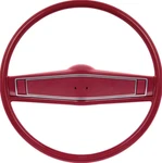 Oer Red Steering Wheel 1969-1970 Chevrolet Camaro Chevelle Nova Impala. Fixed Price $354.98.
