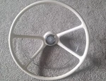 1957 Mercury 1958 Steering Wheel And Horn. Fixed Price $150.00.