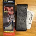 Vtg Elegant Power Grip Pro Racer Series Black Extra Thick Steering Wheel Cover. Fixed Price $17.97.