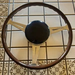Mercedes Wood Nardi Steering Wheel 250 280 Sl 420 Mm Endgraves Spokes Dated 1968. Fixed Price $4850.00.
