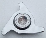 Maserati Mistral Borrani Wheel Knock Off Nut Curved Ears Rt Side 42 Rudge New Oe. Fixed Price $224.99.