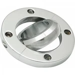 Polished Aluminum 2 Steering Column Floor Swivel Mount Base Chevy Gm Street Rod. Fixed Price $69.95.