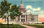 Vintage Postcard- 61977. State House, Providence, Ri. Unposted 1930. Fixed Price $8.95.