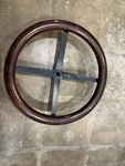 Antique Ford Model 15" Steering Wheel T902 Beautiful Wood. Fixed Price $140.00.